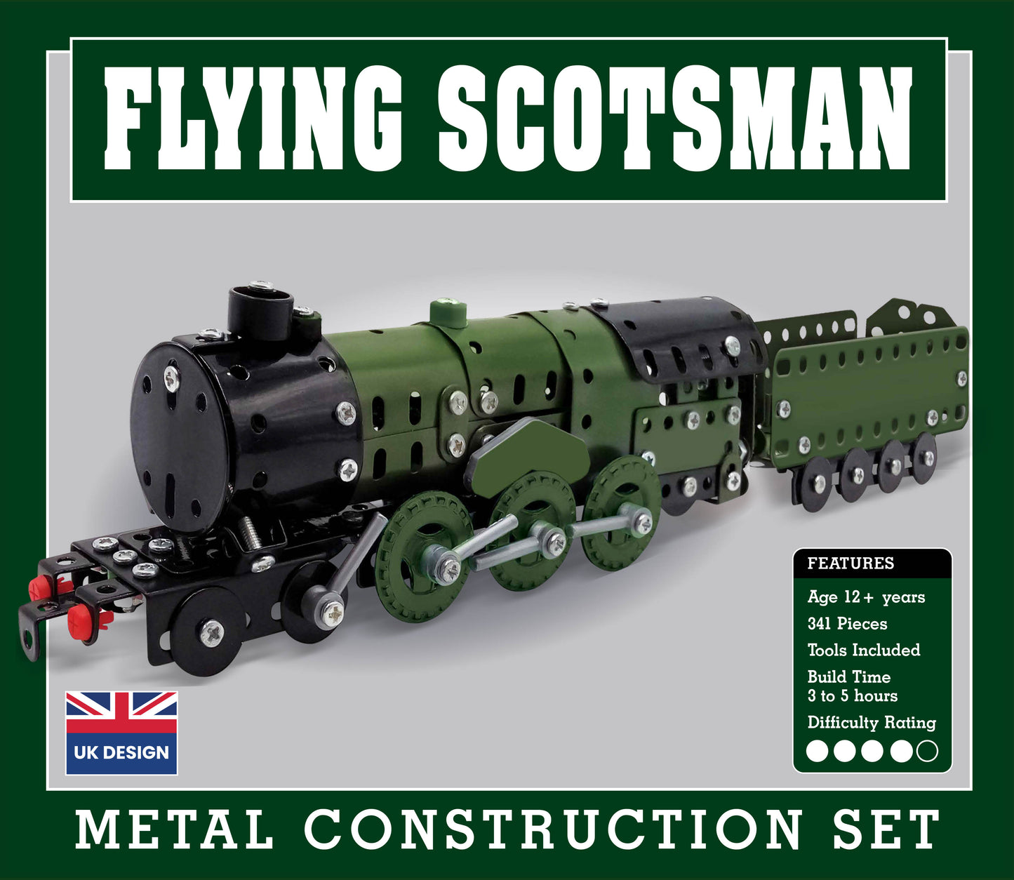 Flying Scotsman Metal Construction Set (MINIMUM ORDER QUANTITY x 4 UNITS )