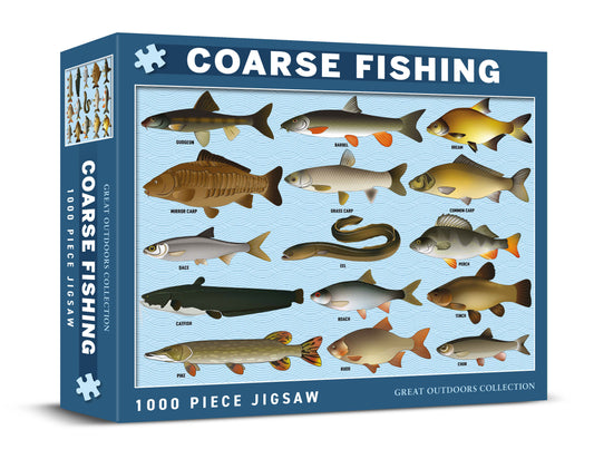 Coarse Fish 1000 Piece Jigsaw Puzzle (MINIMUM ORDER QUANITY x 4 UNITS )