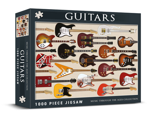 Guitars 1000 Piece Jigsaw Puzzle (MINIMUM ORDER QUANITY x 4 UNITS )