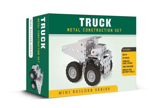 Mini Builder Series Truck Metal Construction Set (MINIMUM ORDER QUANITY x 6 UNITS )