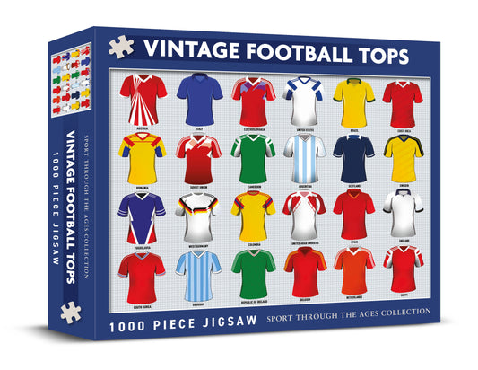 Vintage Football Tops 1000 Piece Jigsaw Puzzle (MINIMUM ORDER QUANITY x 4 UNITS )