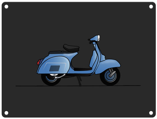 Scooter Metal Sign (MINIMUM ORDER QUANITY x 4 UNITS)