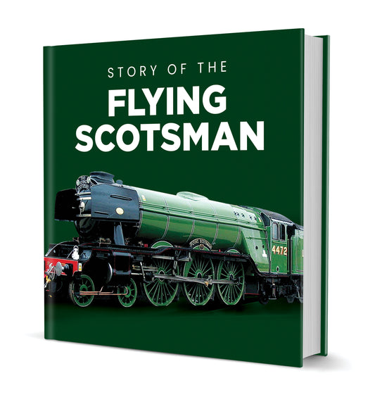 Story of the Flying Scotsman Hardback book  (MINIMUM ORDER QUANITY x 4 UNITS )