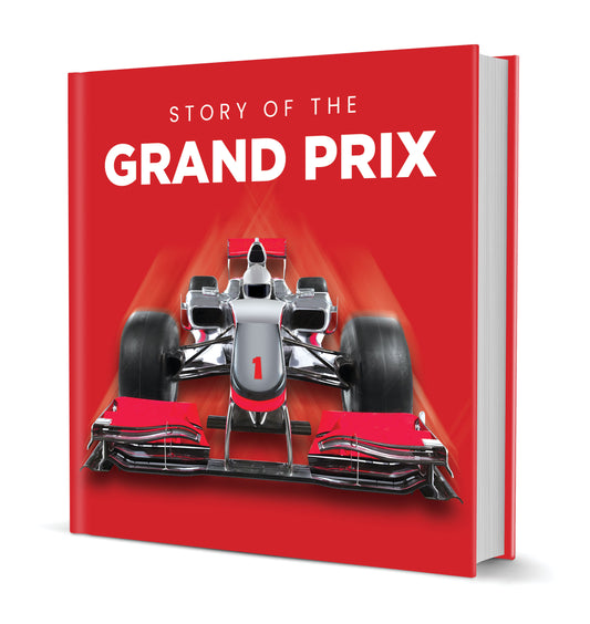 Story of the Grand Prix Hardback book (MINIMUM ORDER QUANITY x 4 UNITS )