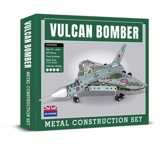Vulcan Bomber Metal Construction Set (MINIMUM ORDER QUANITY x 4 UNITS )