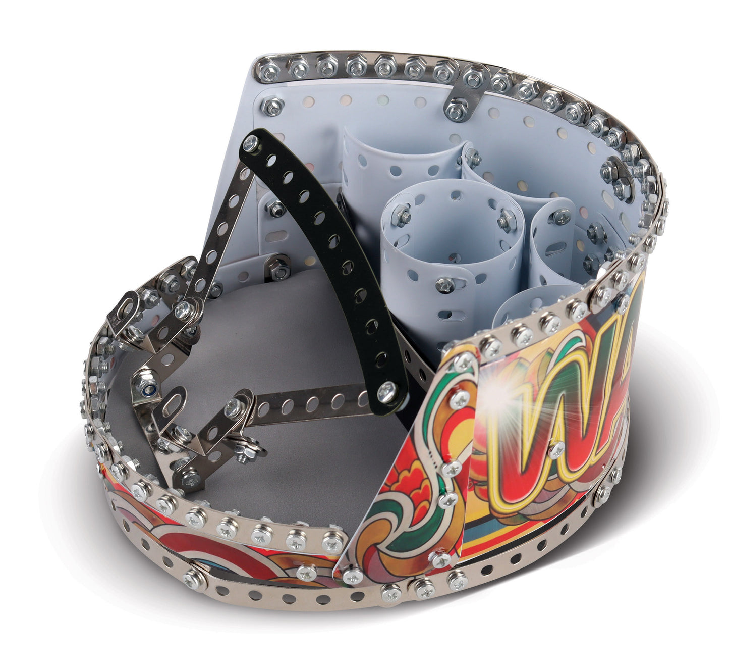 Waltzer Desk Tidy Metal Construction Set (MINIMUM ORDER QUANITY x 4 UNITS )