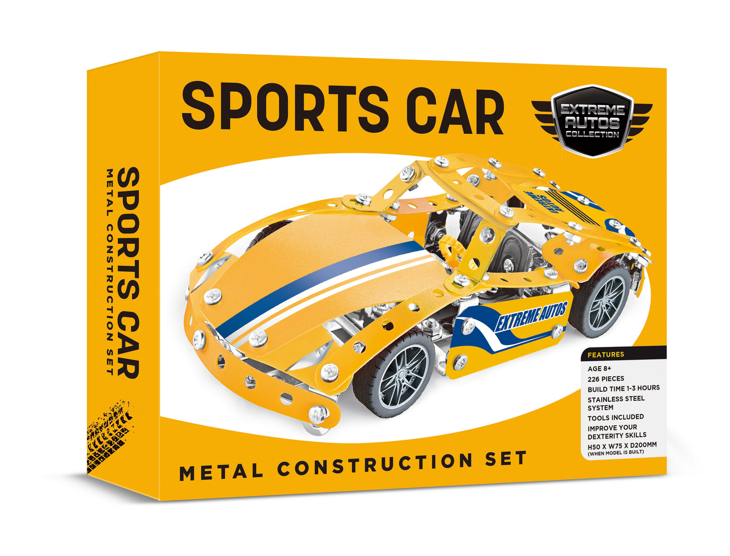 Sports Car Metal Construction Set