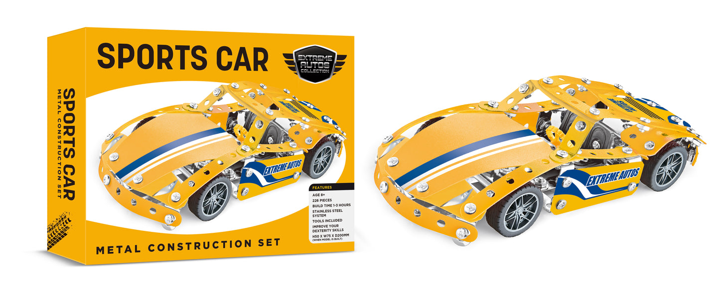 Sports Car Metal Construction Set (MINIMUM ORDER QUANITY x 5 UNITS )
