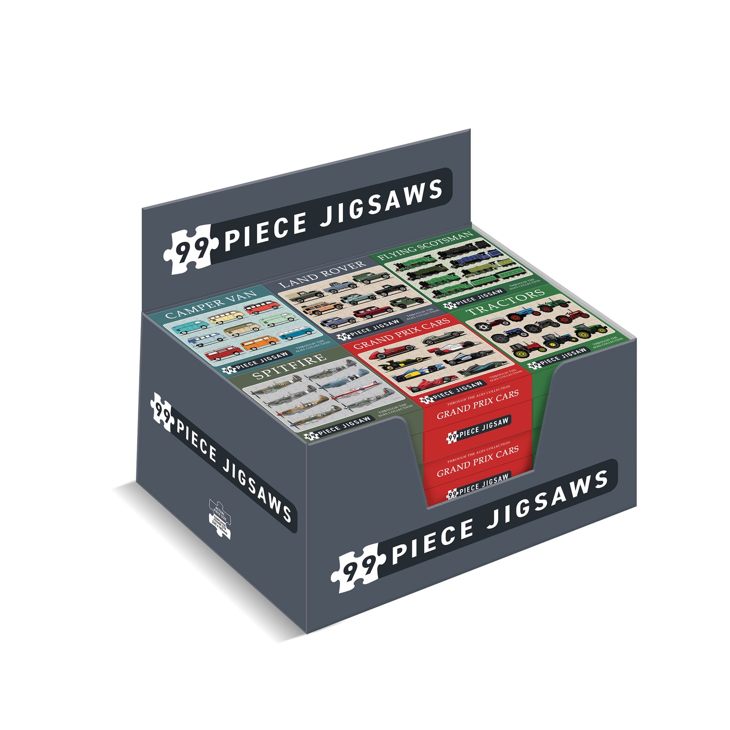 99 Piece Jigsaw Display Box (x18 units)