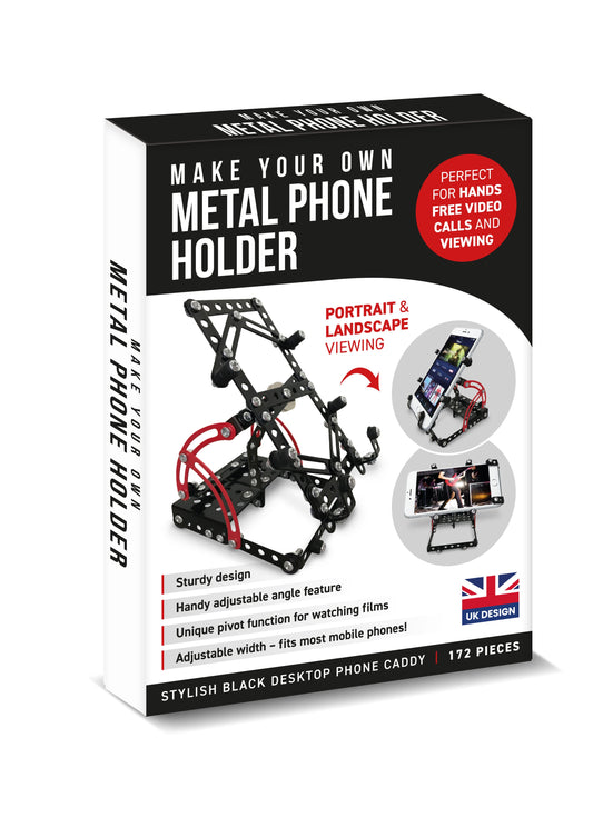 Make Your Own Metal Mobile Phone Holder - Black (MINIMUM ORDER QUANITY x 4 UNITS )