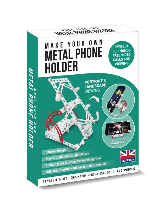 Make Your Own Metal Mobile Phone Holder  - White  (MINIMUM ORDER QUANITY x 4 UNITS )