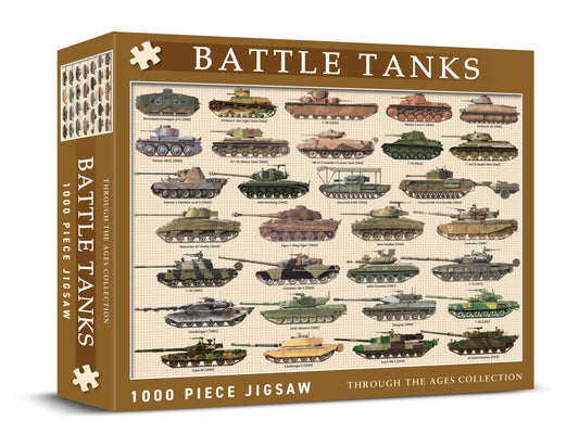 Tanks 1000 Piece Jigsaw Puzzle (MINIMUM ORDER QUANITY x 4 UNITS )