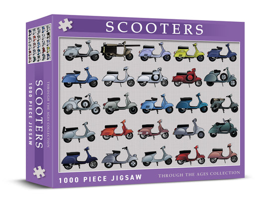 Scooters 1000 Piece Jigsaw Puzzle (MINIMUM ORDER QUANITY x 4 UNITS )