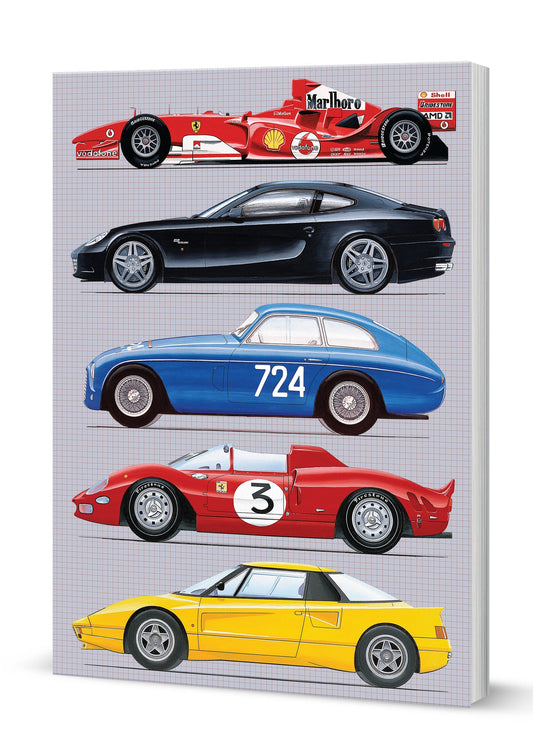 Ferrari A5 Softback Notebook (MINIMUM ORDER QUANITY x 6 UNITS )