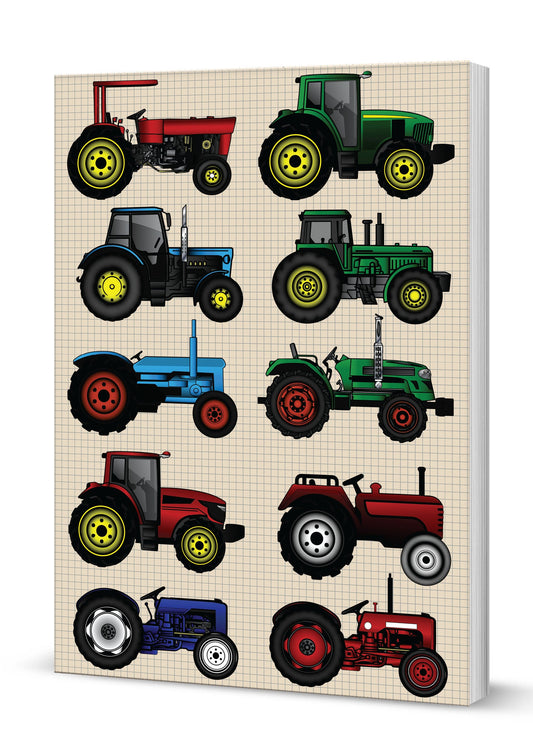 Tractors A5 Softback Notebook (MINIMUM ORDER QUANITY x 6 UNITS )