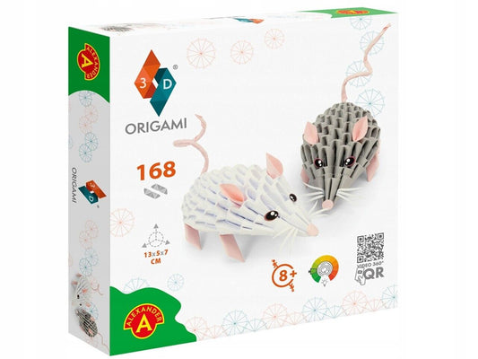 Make Your Own 3D Origami Mice Kit