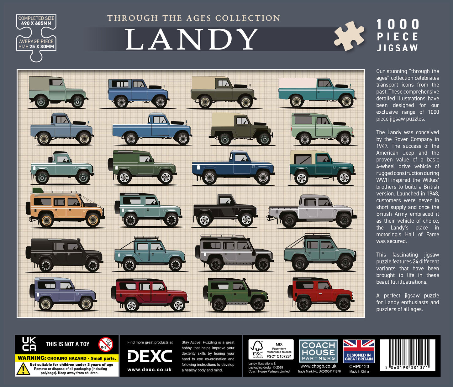 Landy 1000 Piece Jigsaw Puzzle (MINIMUM ORDER QUANTITY x 4 UNITS )