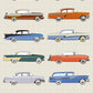 Classic American Cars A5 Softback Notebook