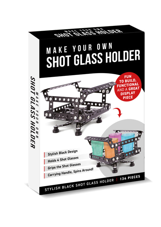 Make Your Own Shot Glass Holder Metal Construction Set