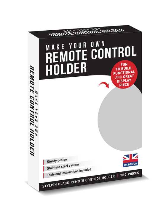 Make Your Own Remote Control Holder Metal Construction Set (MINIMUM ORDER QUANITY x 4 UNITS )