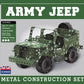 Army Jeep Metal Construction Set