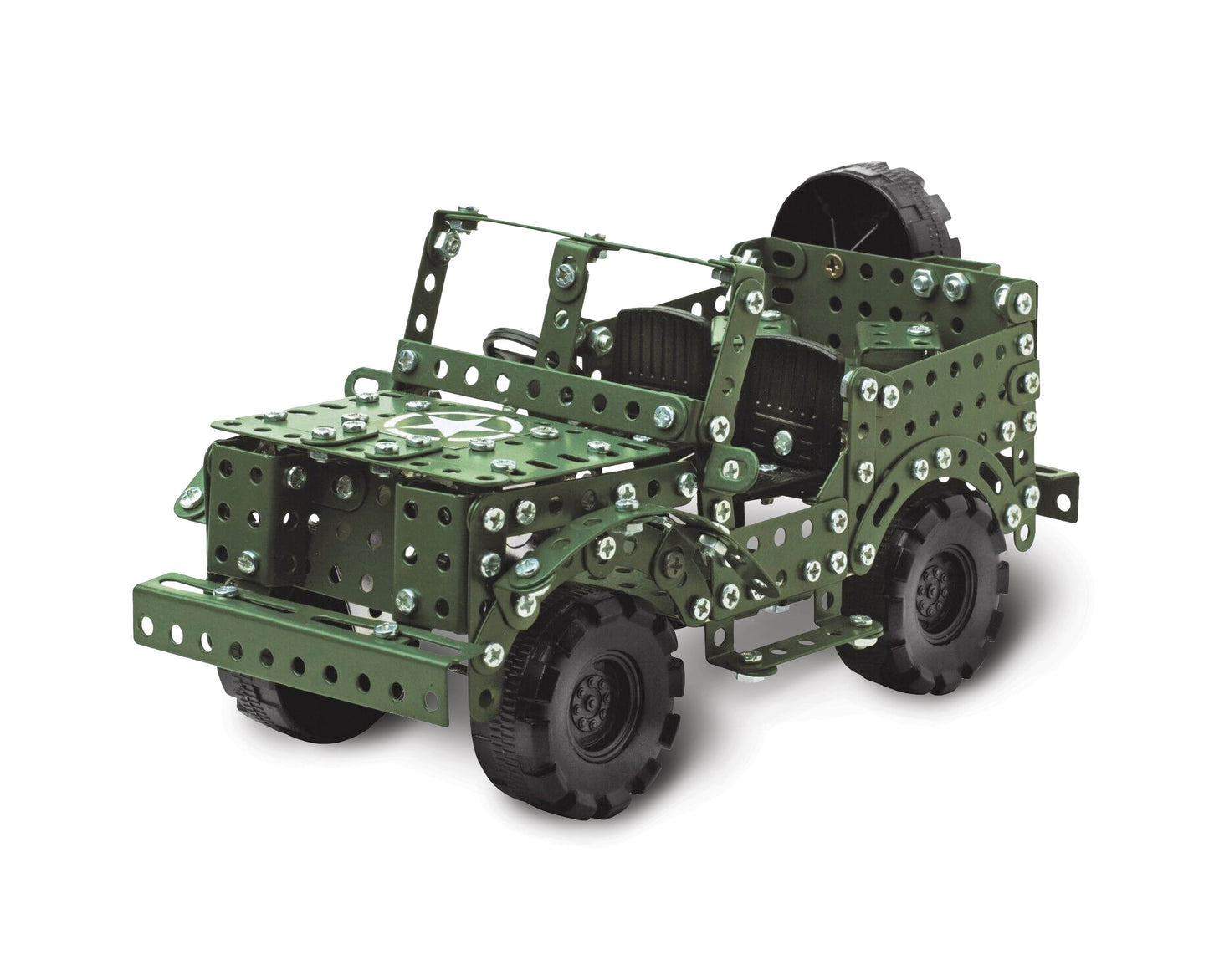 Army Jeep Metal Construction Set