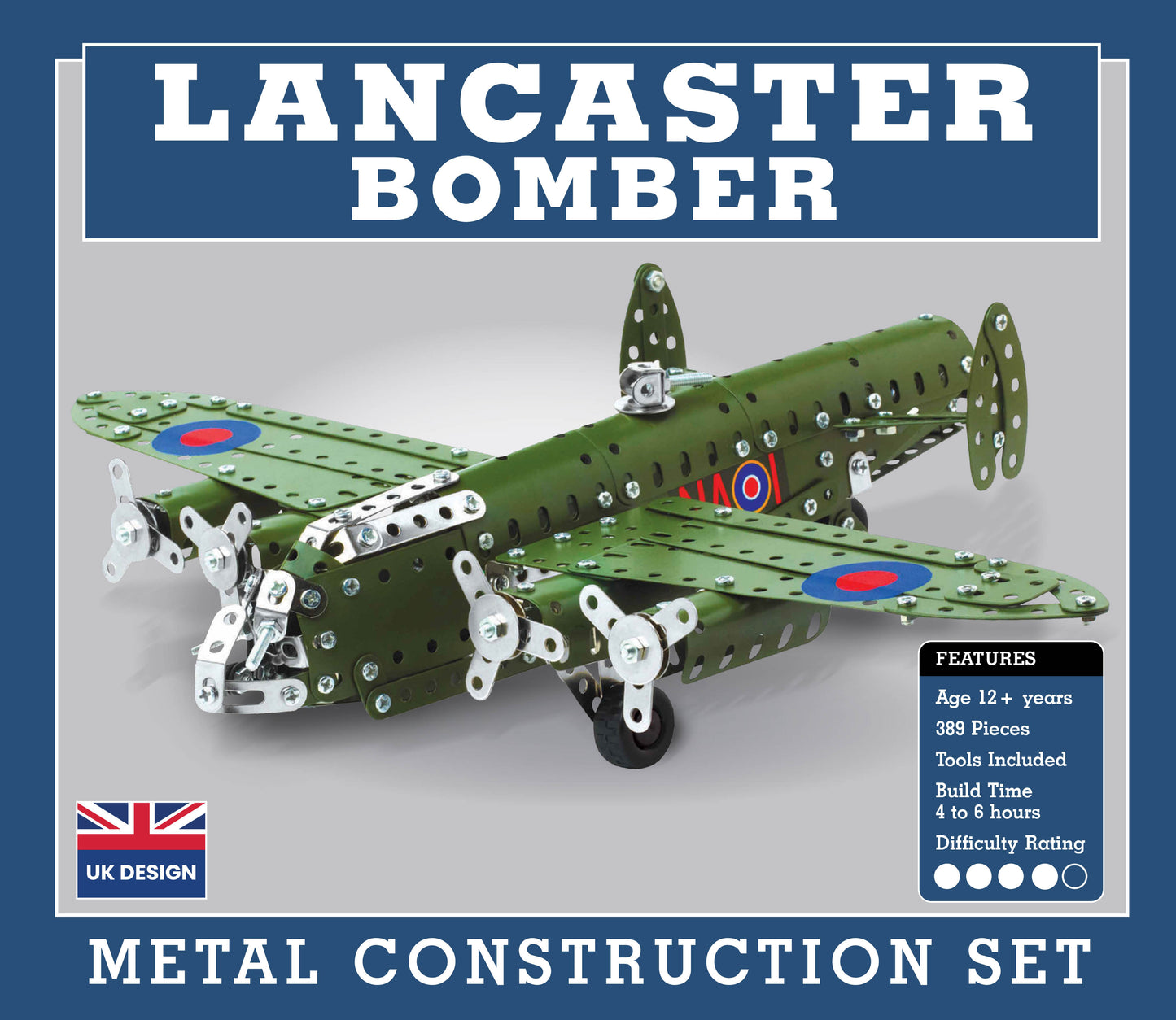 Lancaster Bomber Metal Construction Set