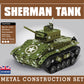 Sherman Tank Metal Construction Set