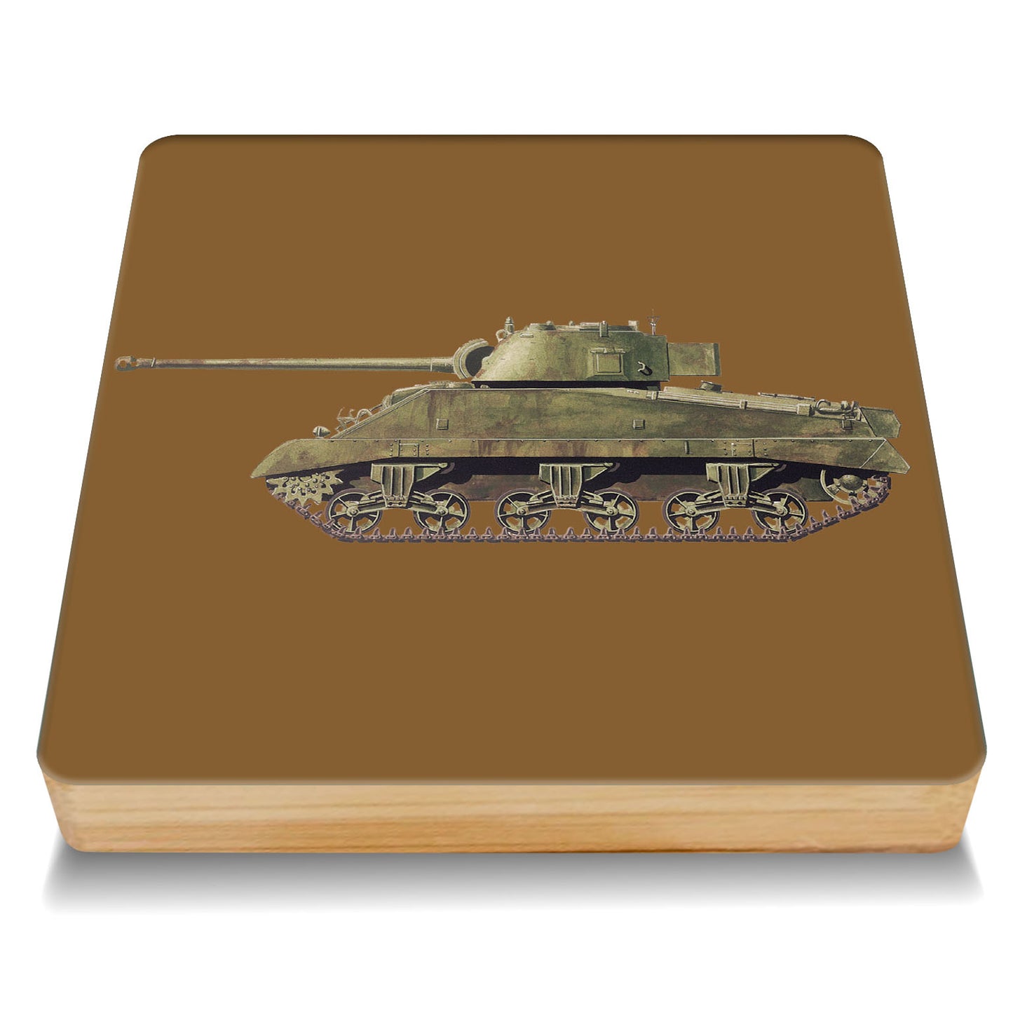 Tank Bamboo Drinks Coaster