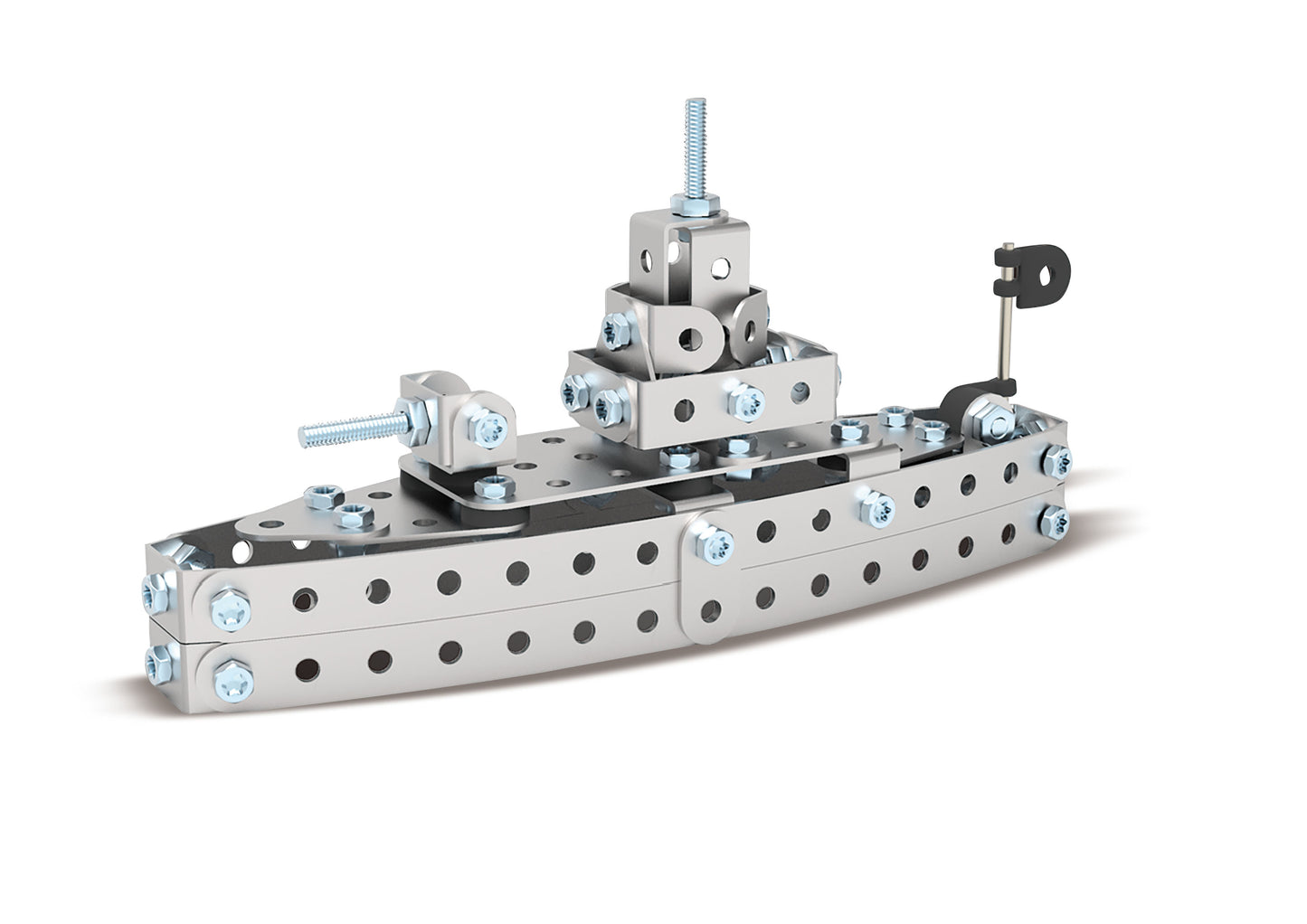 Mini Builder Series Battleship Metal Construction Set