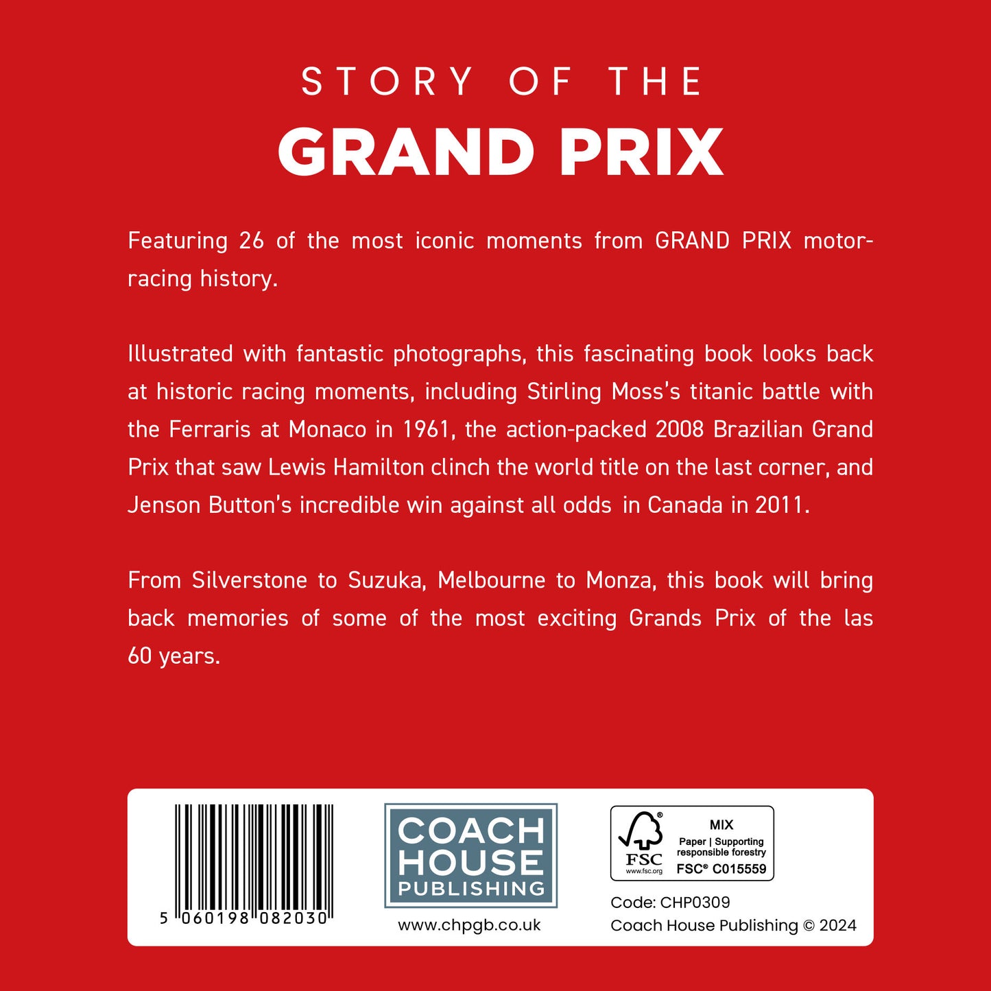 Story of the Grand Prix Book (Hardback)