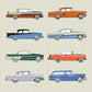 Classic American Cars Hardback Notebook (A5 120 pages lined)