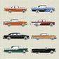 Classic American Cars Hardback Notebook (A5 120 pages lined)