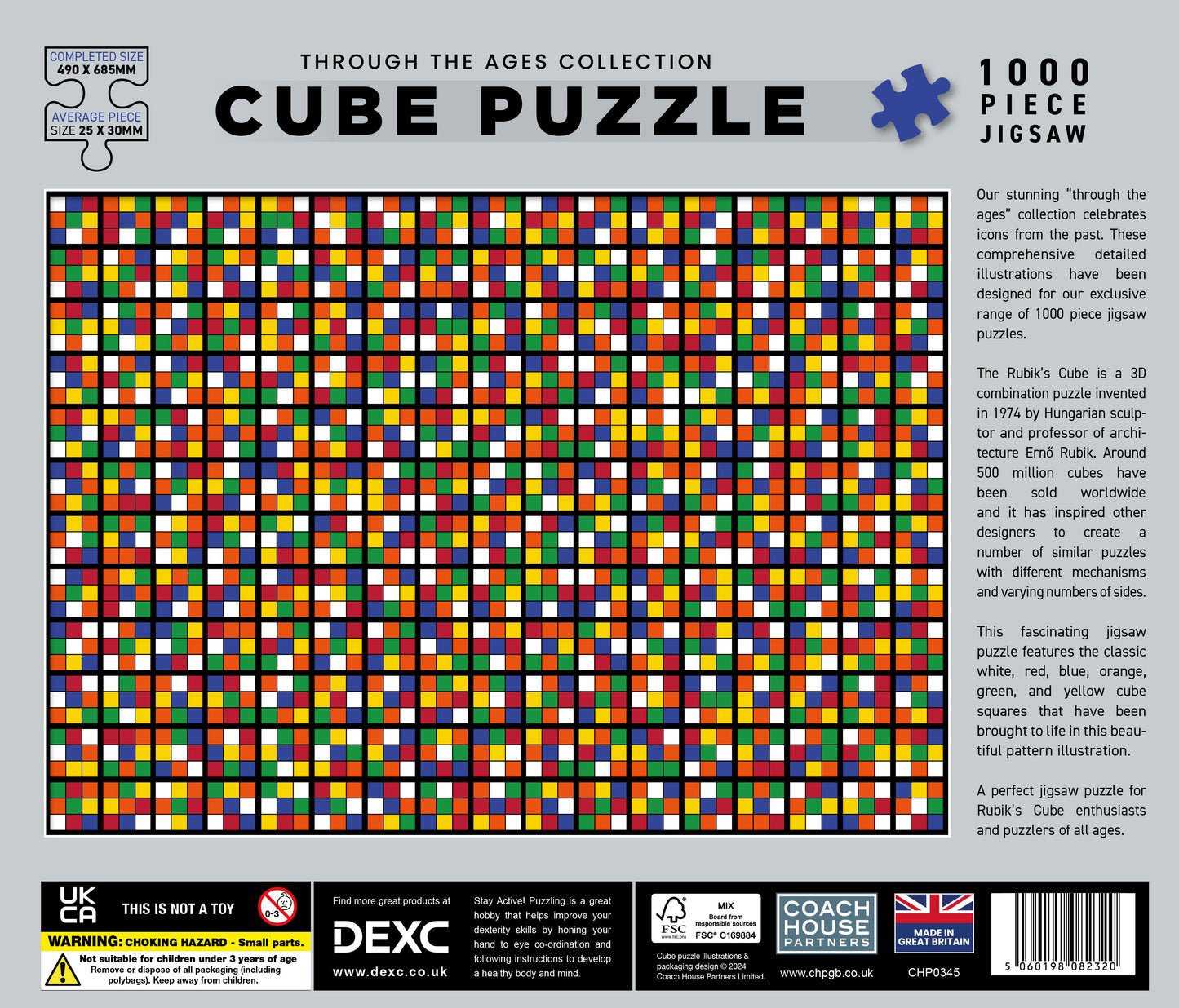 Cube Puzzle 1000 Piece Jigsaw