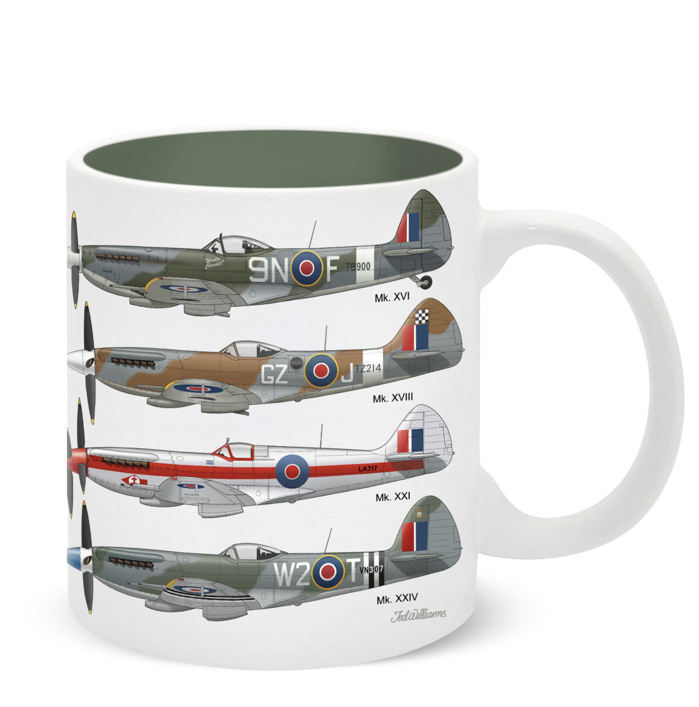 Spitfire Ceramic Mug (MINIMUM ORDER QUANTITY x 4 UNITS)