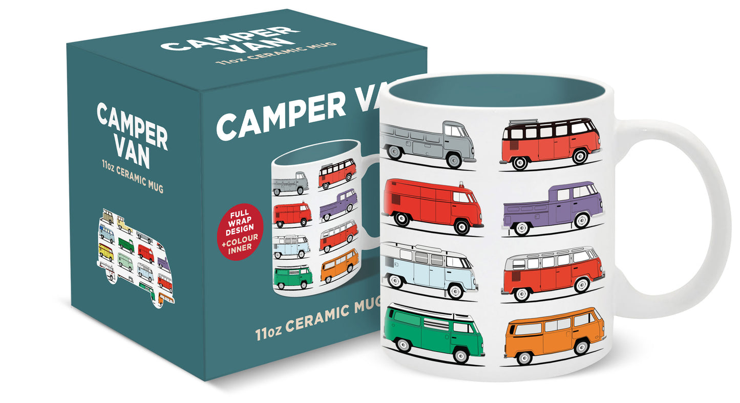 Camper Van Ceramic Mug 11oz (MINIMUM ORDER QUANTITY x 4 UNITS)
