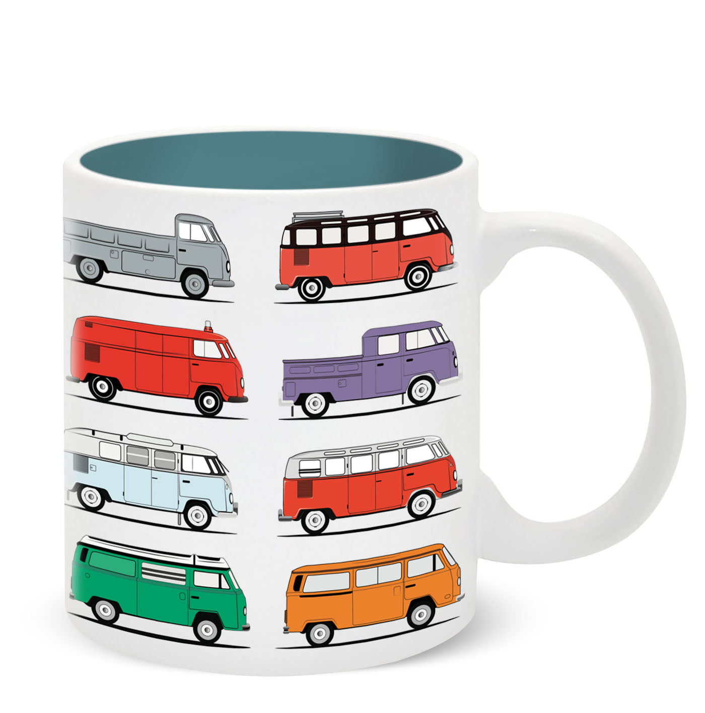 Camper Van Ceramic Mug 11oz (MINIMUM ORDER QUANTITY x 4 UNITS)
