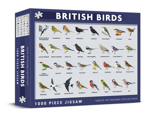 British Birds 1000 Piece Jigsaw (MINIMUM ORDER QUANITY x 4 UNITS )