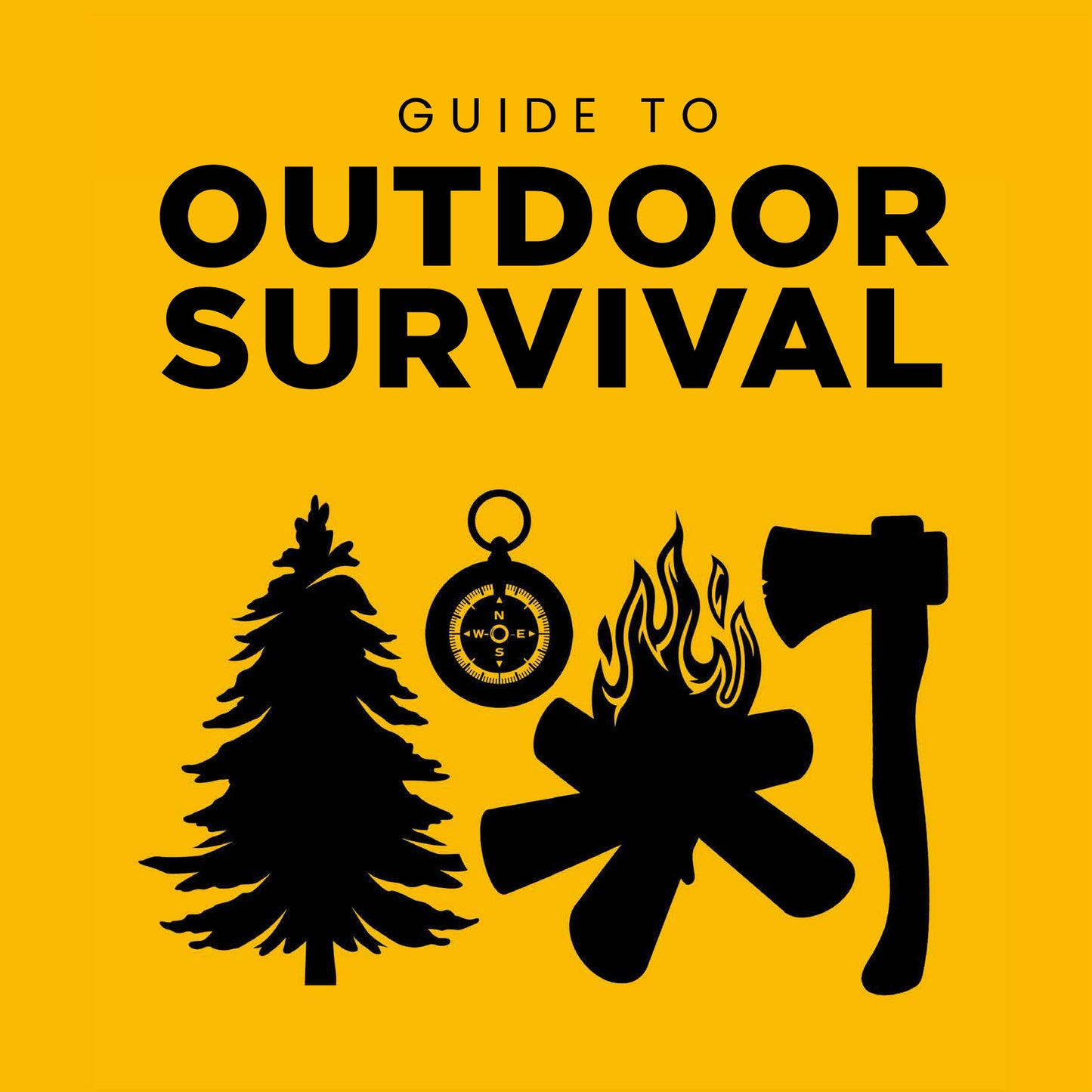 Guide to Outdoor Survival (MINIMUM ORDER QUANTITY x 4 UNITS)