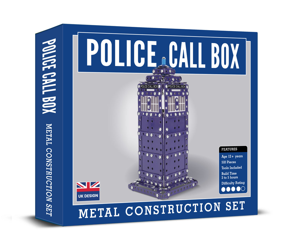 Police Call Box Metal Construction Set (MINIMUM ORDER QUANTITY x 4 UNITS)