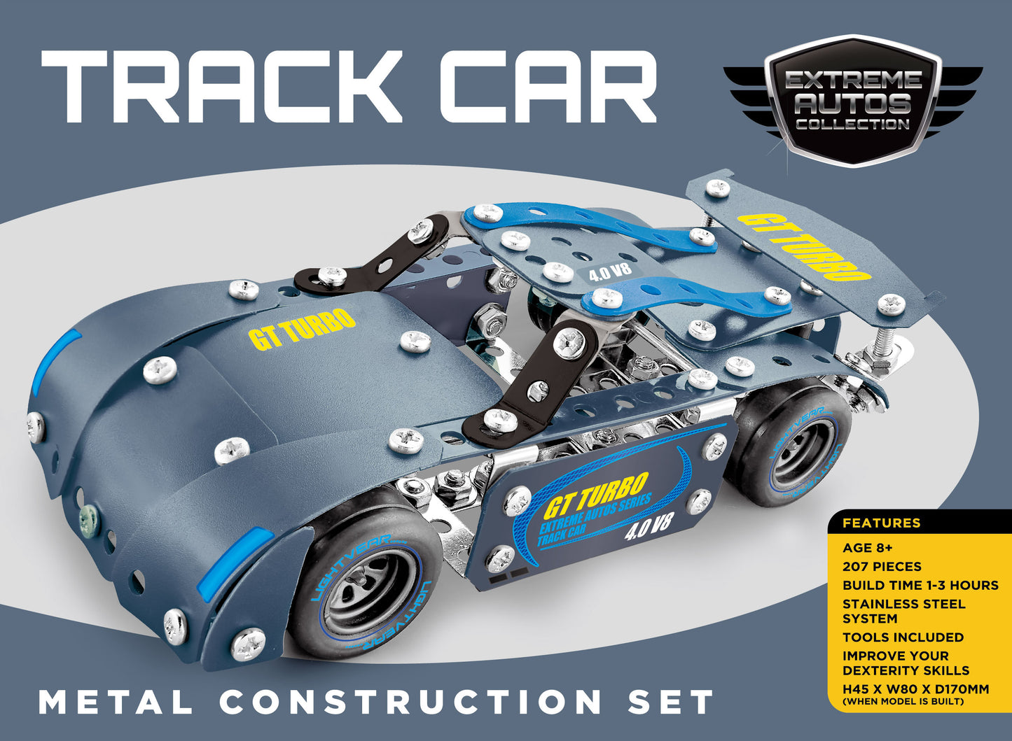 Track Car Metal Construction Set (MINIMUM ORDER QUANITY x 5 UNITS )