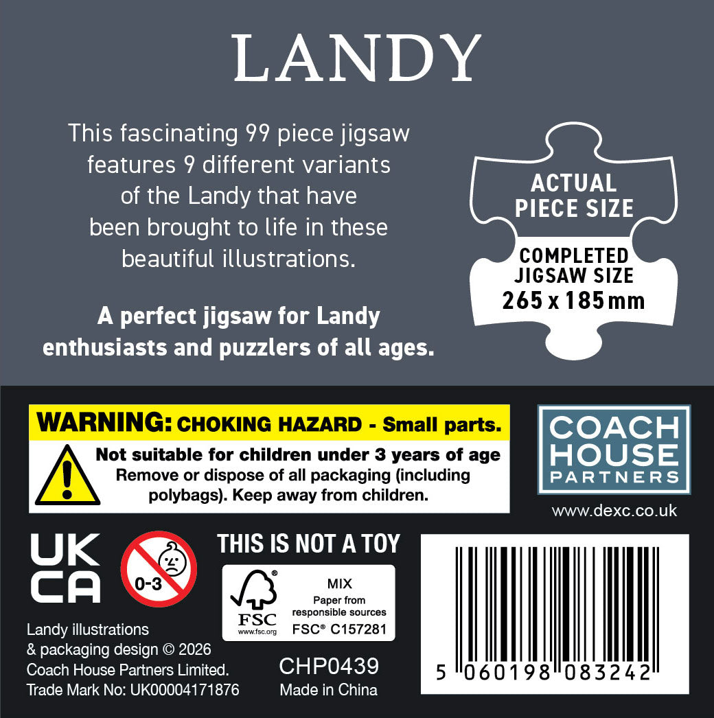 Landy 99 Piece Jigsaw ( MINIMUM ORDER QUANTITY x 6 UNITS )