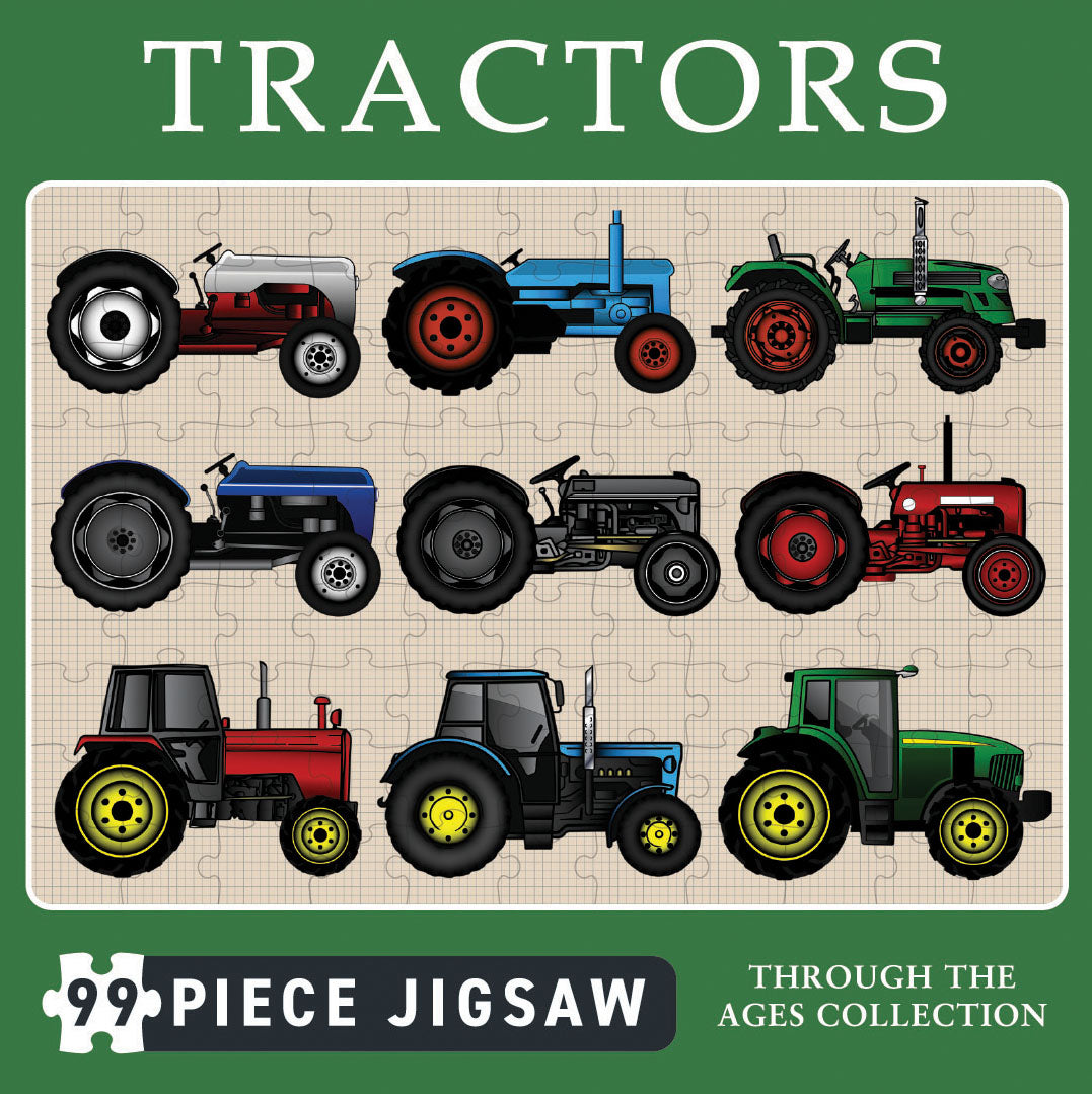 Tractors 99 Piece Jigsaw (MINIMUM ORDER QUANTITY x 4 UNITS)