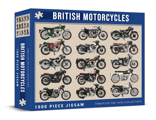 British Motorcycles 1000 Piece Jigsaw (MINIMUM ORDER QUANTITY x 4 UNITS)