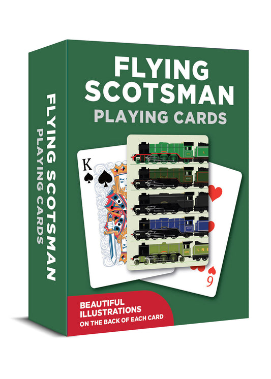 Flying Scotsman Playing Cards (MINIMUM ORDER QUANTITY x 6 UNITS)