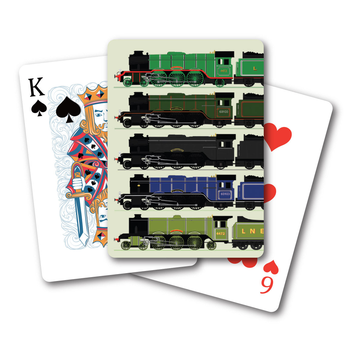 Flying Scotsman Playing Cards (MINIMUM ORDER QUANTITY x 6 UNITS)