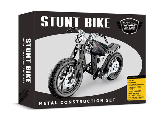 Extreme Autos Stunt Bike Metal Construction Set (MINIMUM ORDER QUANTITY x 4 UNITS)