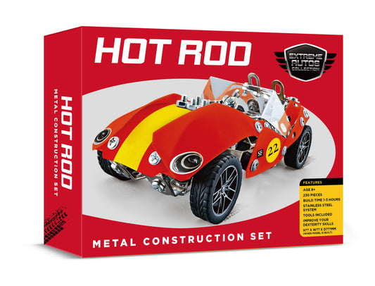 Extreme Autos Hot Rod Metal Construction Set (MINIMUM ORDER QUANTITY x 4 UNITS)