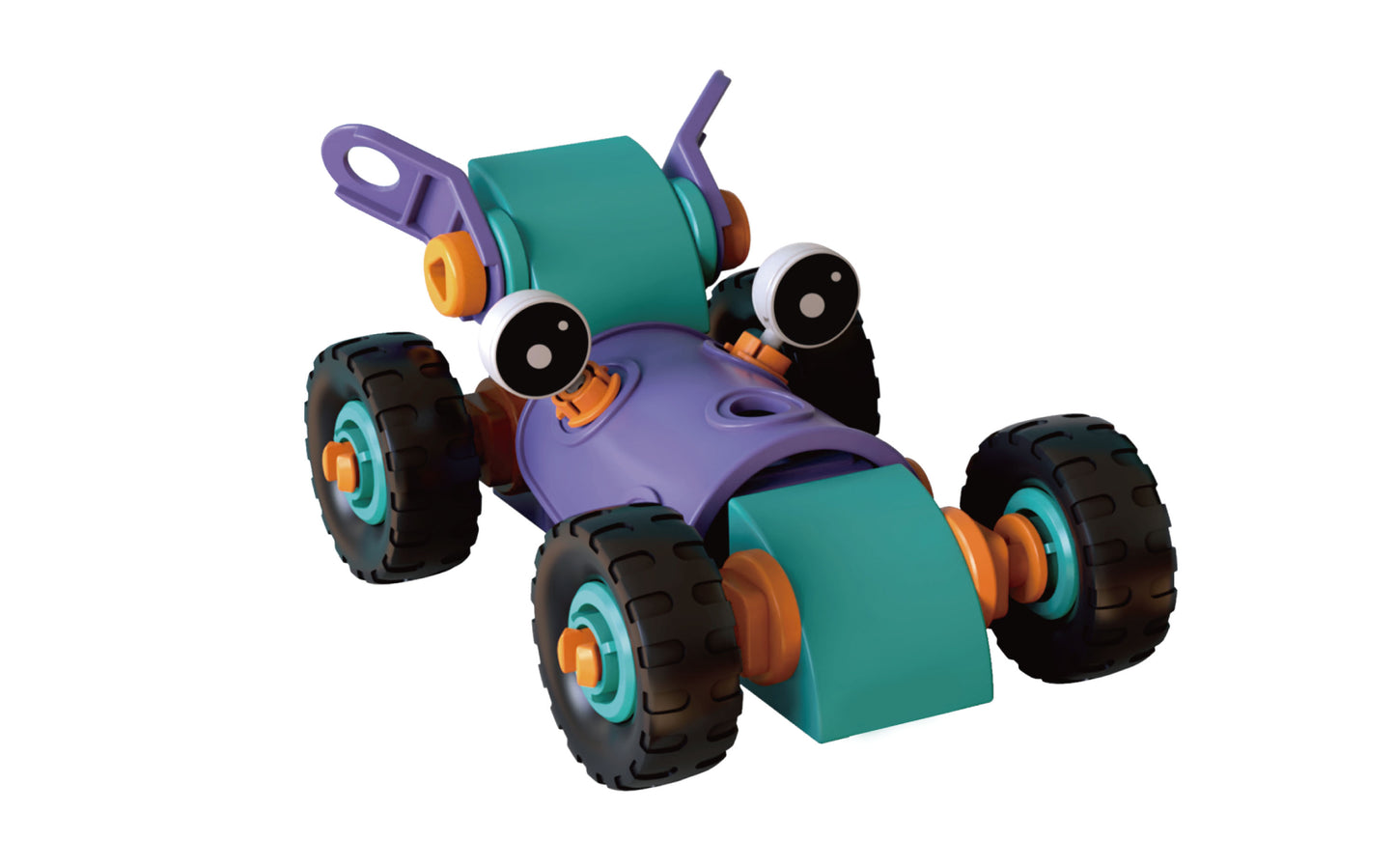 Grand Prix Car Build n Play Rubber Construction Set  (MINIMUM ORDER QUANTITY x 4 UNITS)