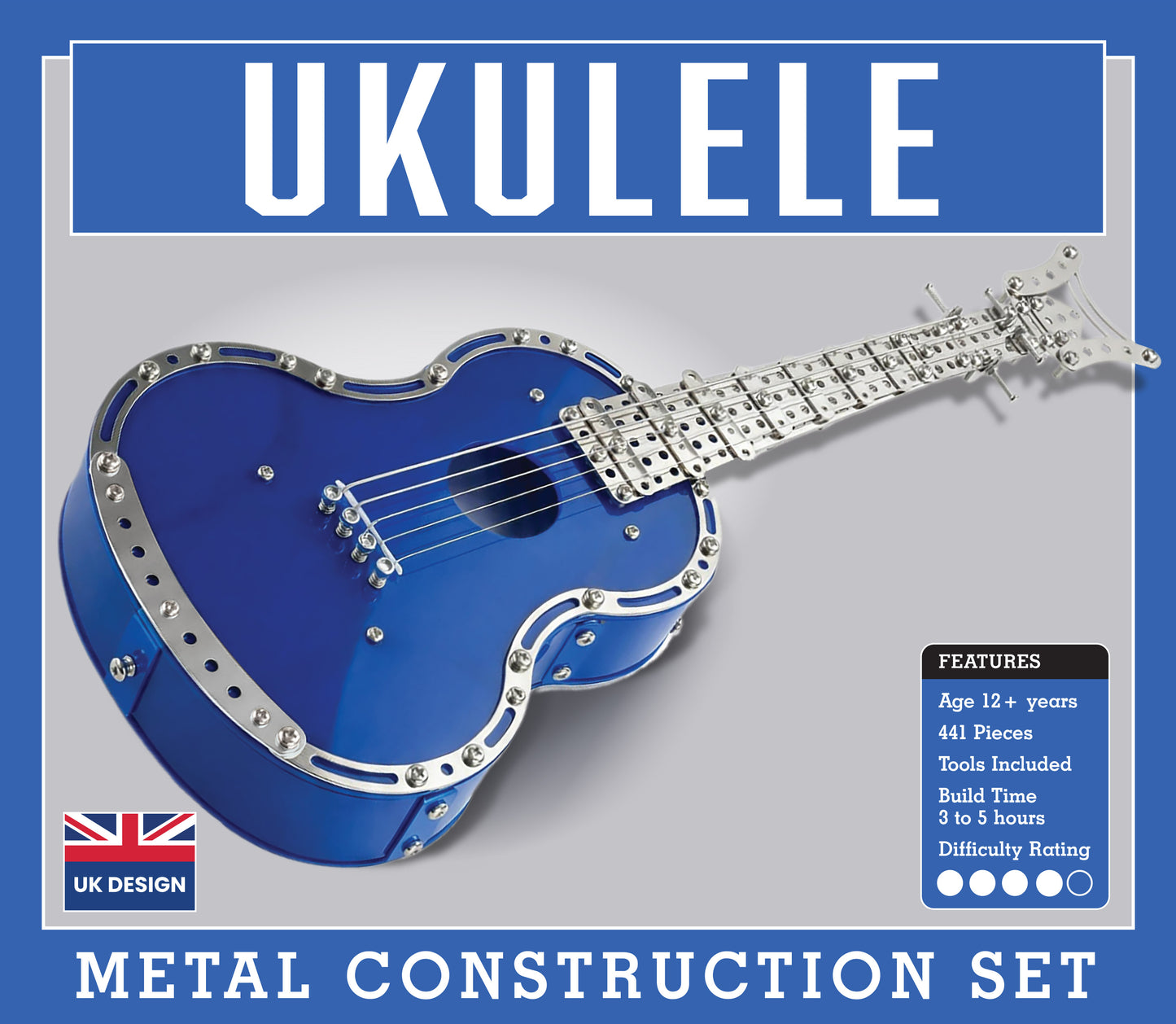 Ukulele Metal Construction Set (MINIMUM ORDER QUANTITY x 4 UNITS)